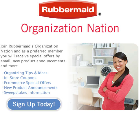 Rubbermaid Organization Nation